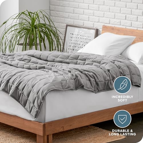 17lb Queen Size Weighted Blanket - 60x80 Cotton Blanket for Adults