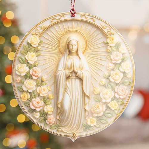 Nativity Ornament Gift for Women & Men | KingDuhu Christmas Keepsake with Card