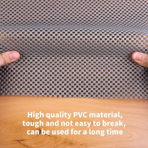 Non-Slip Rug Pad and Drawer Liner, Washable PVC Grip Roll, 30 x 200 cm