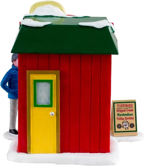 Lemax Cocoa Corner | Charming Set of 3 Decorative Figurines for Holiday Decor