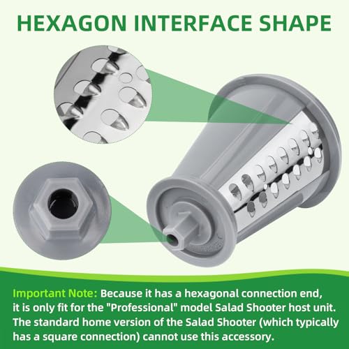 Medium Shred Cone Replacement for Electric Food Shredder Slicer
