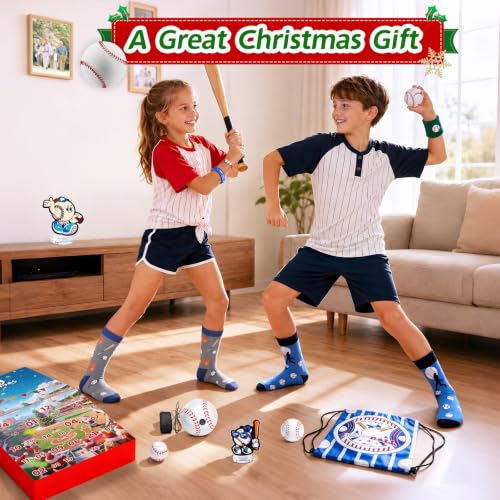 Sport Advent Calendar 2026 for Teens - Baseball, Football & Sports Surprises