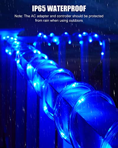 Color Changing Rope Lights Outdoor 99ft Connectable LED String Lights - 18 Colors