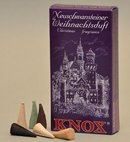 Knox Neuschwanstein Castle German Incense Cones Variety Pack for Christmas & Holiday Fragrance