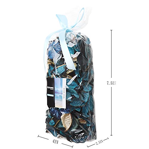 Ocean Breeze Scented Potpourri Bowl Filler with Fragrance Oil, 8.4 oz