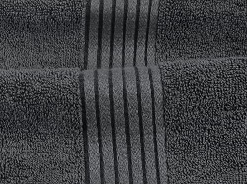 8-Piece Premium Cotton Towel Set - Soft Absorbent Bath and Hand Towels