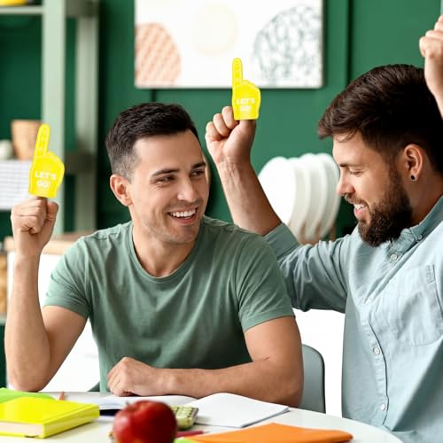 48 Pcs Mini Foam Fingers - #1 Sports Fan Cheer Props for Parties and Events
