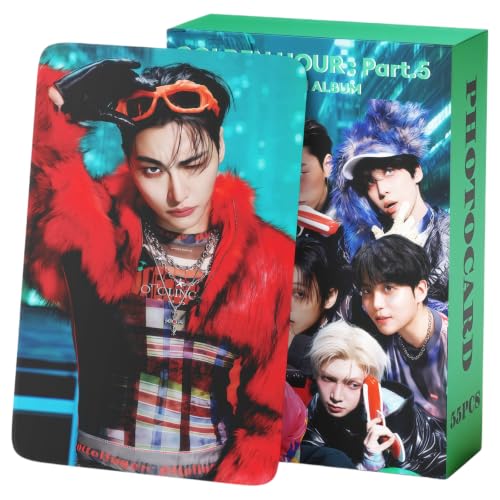 55-Piece Photocard Set Golden Hour Part.5 Non-Repeating Photo Cards