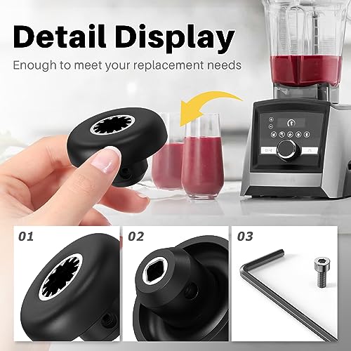 Blender Drive Socket Replacement Kit - 5 Pack with Allen Wrench