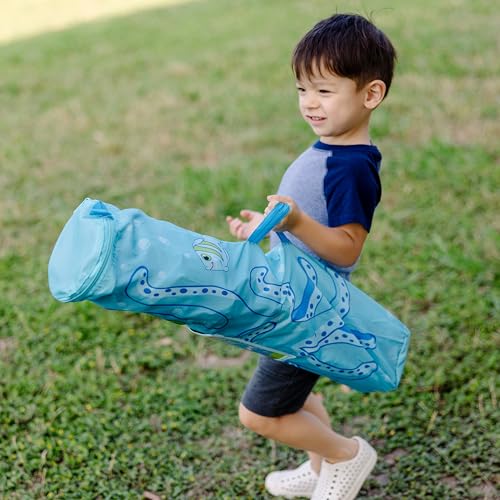 Kids Folding Beach Chair with Cup Holder and Storage Bag