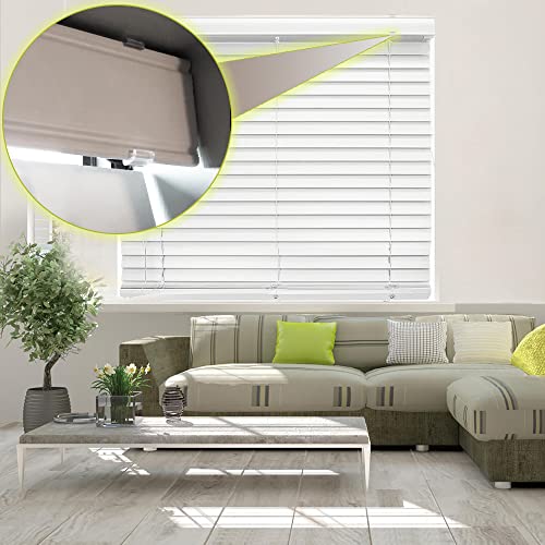 2.5-Inch Clear Valance Clips for Horizontal Blinds (12-Pack)