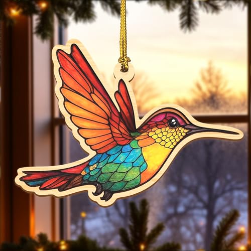 KATINAT Kat-kien-hummingbird Ornament Christmas Tree Ornament – Police Tribute Hero Holiday Décor