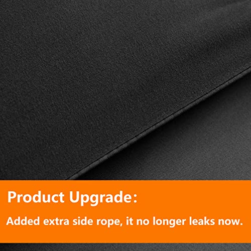 7-Piece Full Size Comforter Set - Soft All-Season Bed in a Bag, Dark Grey