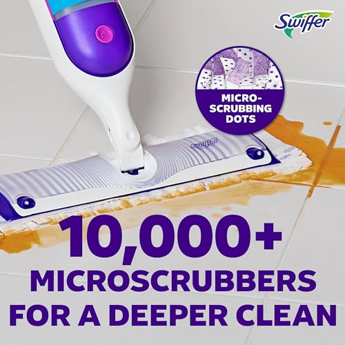 Swiffer PowerMop Multi-Surface Floor Cleaning Kit with Pads and Solution