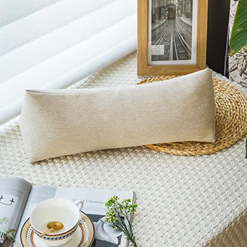 Adjustable Buckwheat Neck Support Pillow for Pain Relief - 6x15 inch