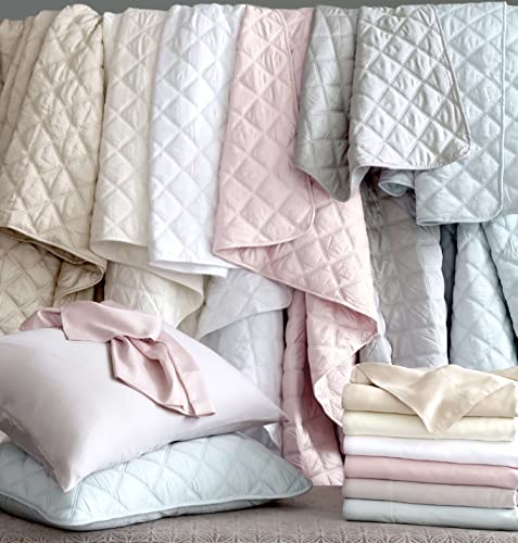 Silken Solid White Sateen Duvet Cover - Full/Queen Size