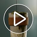 KeepCup Brew Cork Reusable Glass Coffee Cup 11.5 oz with Splashproof Lid