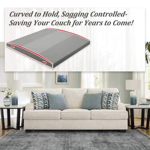 Couch Cushion Support for Sagging Seats - High Density Foam (24x24 Inch)