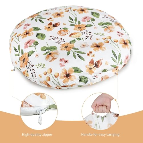 Multifunctional Nest Lounger Pillow, Portable Floor Seat with Cotton Cover