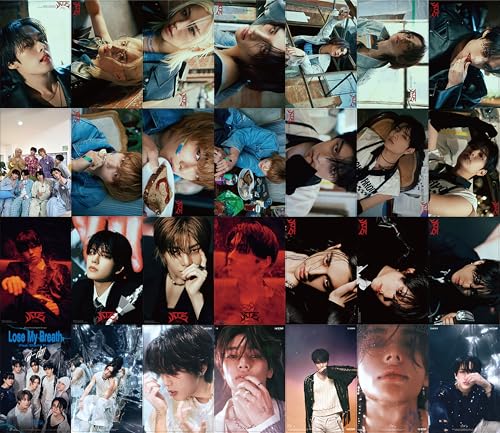 55-Piece Kpop Photocard Set – Unique Glossy Lomo Cards for Collectors