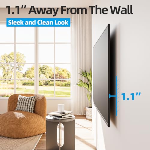 Heavy-Duty Low-Profile TV Wall Mount Bracket for 55-120 Inch TVs