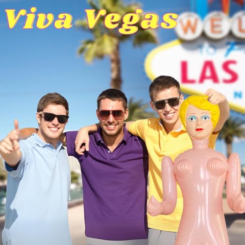 59-Inch Inflatable Party Doll - Funny Gag Gift for Bachelor Parties