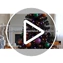 30-Piece Mini Halloween Ball Ornaments - 1.18 Inch Shatterproof Tree Decor