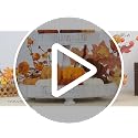 15PCS Artificial Velvet Pumpkins 2.75-Inch Fall Harvest Home Decor
