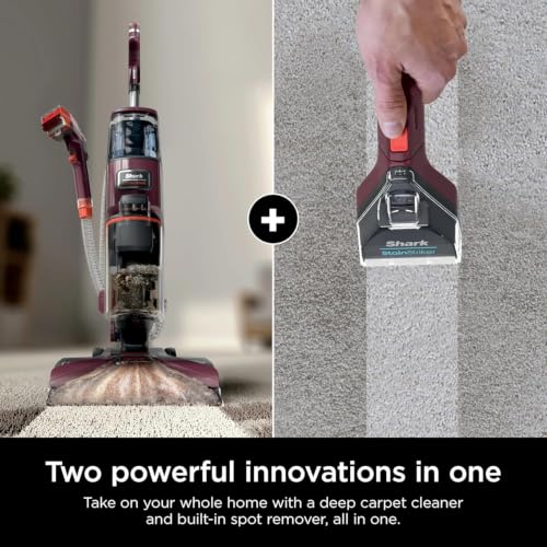 Upright Carpet & Upholstery Cleaner with Built-in Spot Stain Eliminator