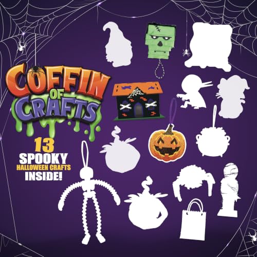 Halloween Advent Calendar Craft Kit for Kids - 13 Spooky DIY Crafts