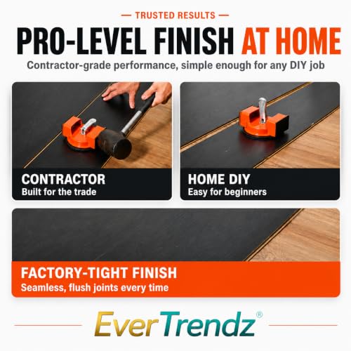 Heavy Duty Floor Gap Fixer Suction Cup Tool for Laminate and Hardwood