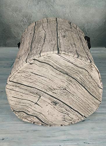 Collapsible Kids Laundry Hamper - Woodland Tree Stump Storage Basket