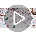 Levtex Home Jingle Paws King Quilt Set - Holiday Reversible Bedding, 102x86 Inches