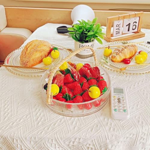 20Pcs Artificial Fruits & Vegetables Set - Realistic Foam Decor