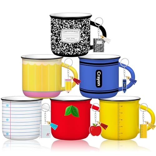 Hushee Christmas Teacher Mug & Keychain Gift Set - Stationery