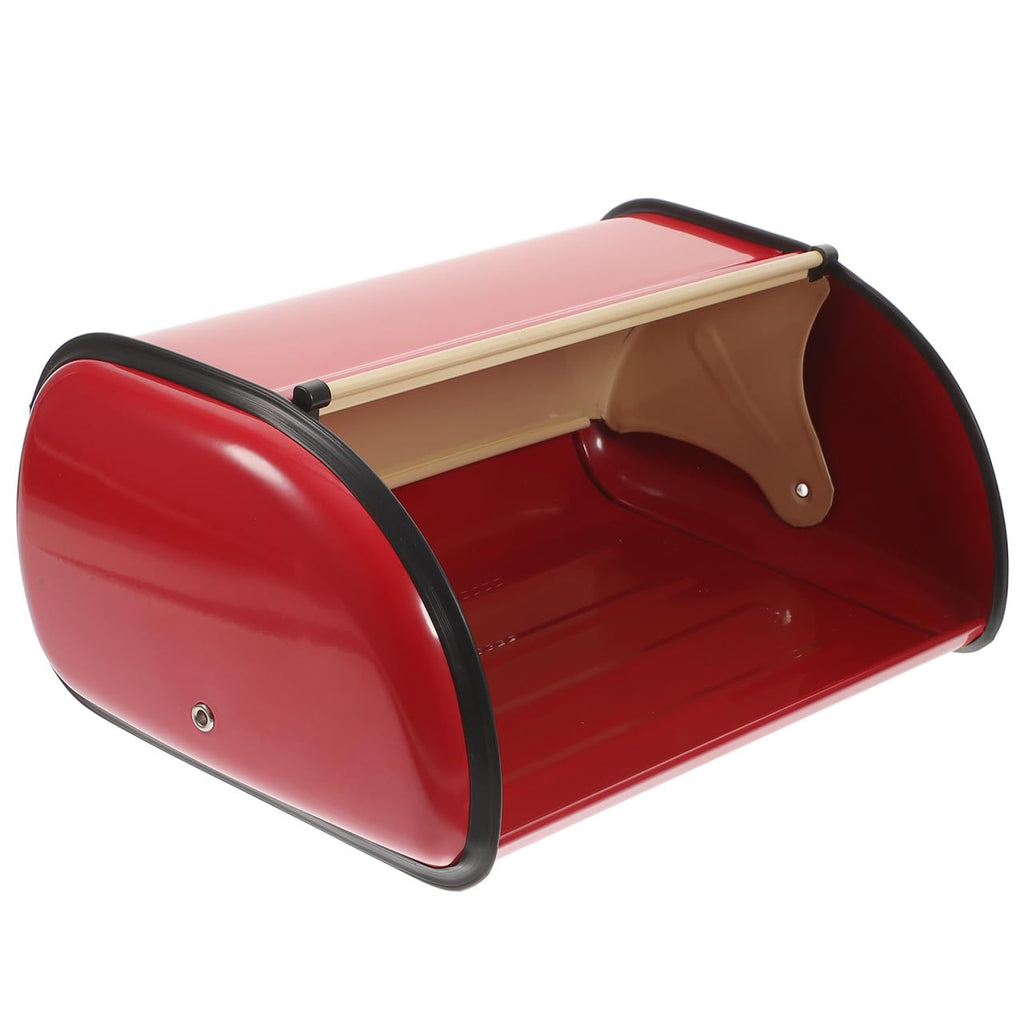 Kichvoe Bread Box for Kitchen Countertop 13.38X9.05X5.9 Inch Large Capacity Bread Storage Bin Food Organizer for Home Bakery Coffee Shop