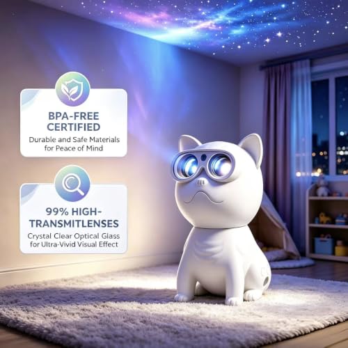 Galaxy Projector Night Light with Sunset Lamp, Remote and Timer
