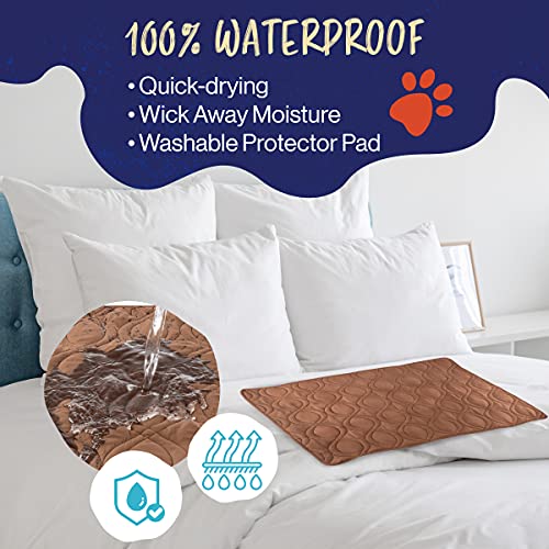 Waterproof Pet Mat - 36x28 Non-Slip Furniture Protector for Pets