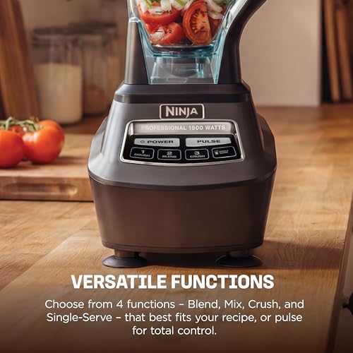 1500W Blender and Food Processor Combo System with 72oz Pitcher & Cups