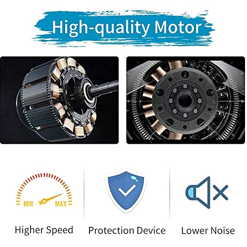 Electric Air Pump for Inflatable Gym Mats - 500W, 4 Nozzles