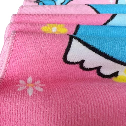 Kids Hooded Beach Towel Poncho for Toddler Girls - Soft Swim Cover-Up
