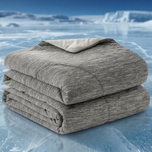 Cooling Blanket for Hot Sleepers - Soft Quilted Comforter