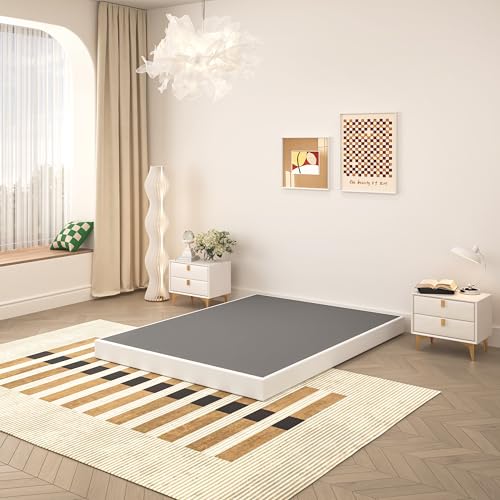 TROZULER 5 Inch Queen Box Spring, Heavy Duty Metal Mattress Foundation