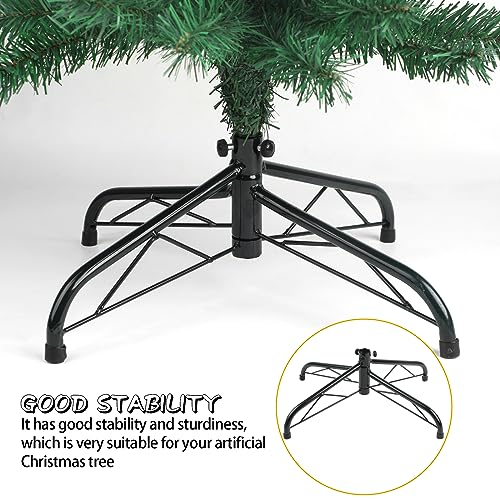 Universal Folding Metal Christmas Tree Stand for 3 to 6 Ft Artificial Trees