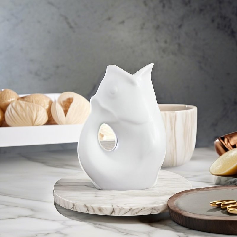 Gurgle Pot - White