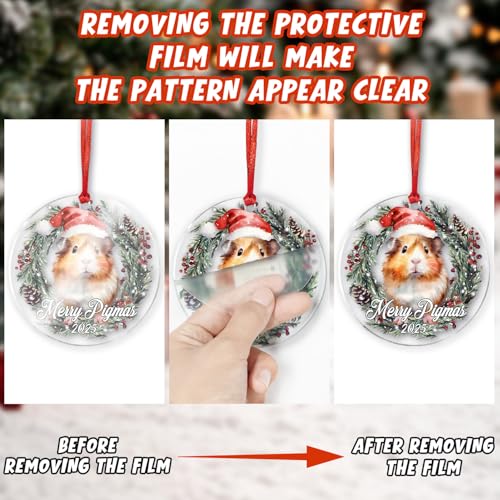 Dufricen White Labrador Dog Christmas Ornament - Holiday Animal Decor