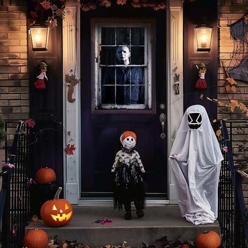 Halloween Horror Window and Door Cover Decoration