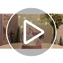 100mm Pink Unicorn Snow Globe with Glitter for Bedroom Shelf Decor