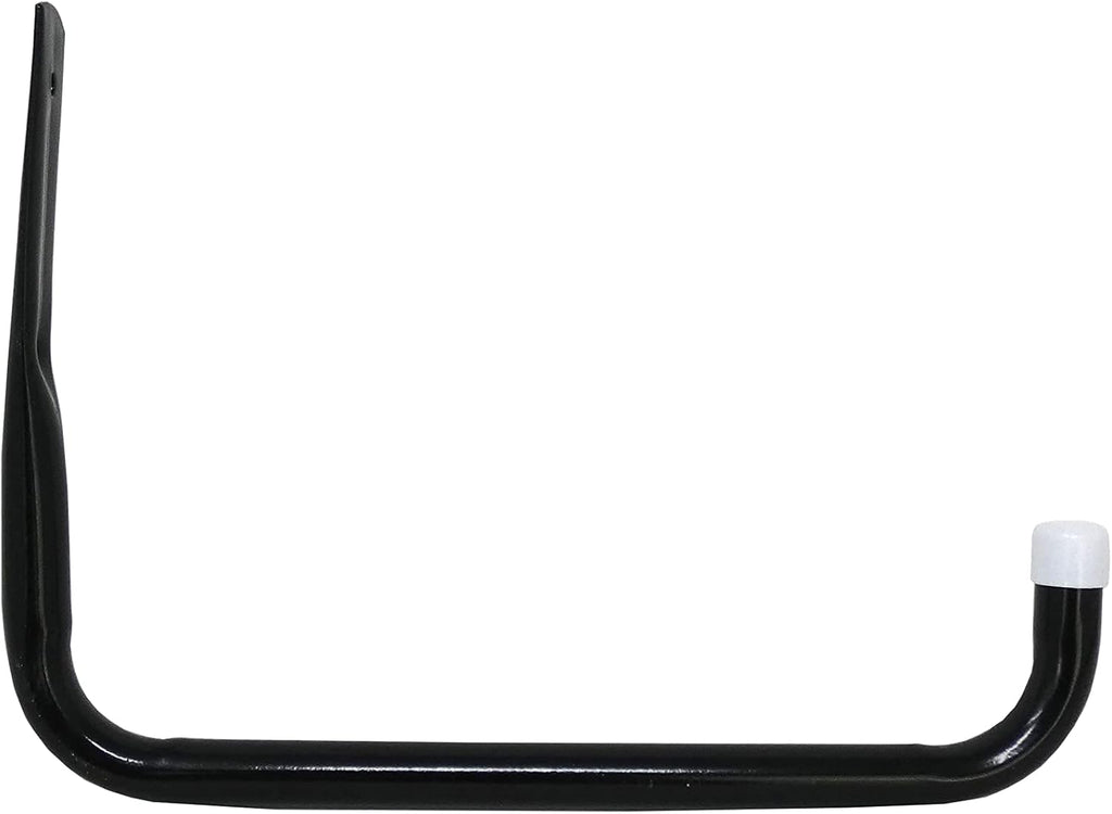 Shepherd Hardware Heavy Duty Steel 10-Inch Garage Utility Hooks - 4 Pack, Black Finish