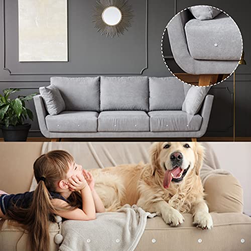 Couch Slipcover Tuck Grips & Bed Skirt Pins - 55 Pieces